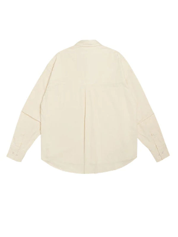 Apricot Embroidered Mountain Long Sleeve Shirt 2