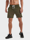 Army Green Jogger Shorts 2