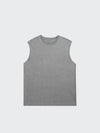 Basic Sleeveless Top in Grey Color 2