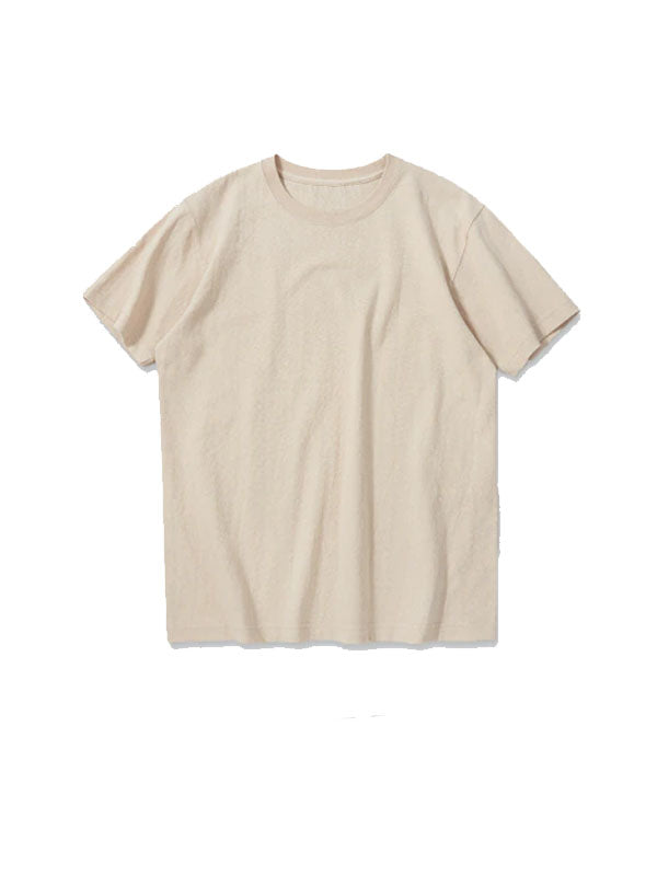 Basic T-Shirt in Sand Color