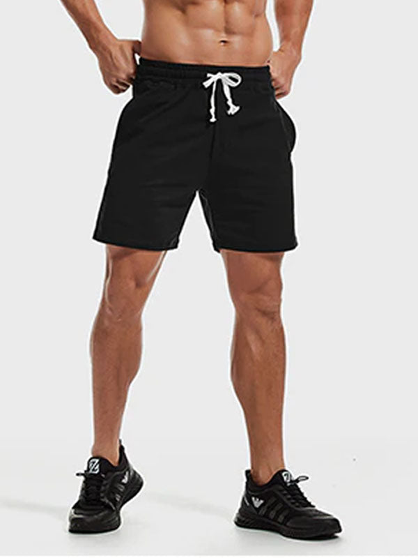 Black Jogger Shorts 3