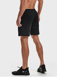 Black Jogger Shorts 4