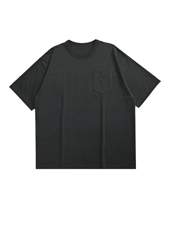 Black Oversized Pocket T-Shirt