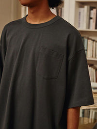 Black Oversized Pocket T-Shirt 4