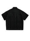 Black Short Sleeve Denim Jacket 2