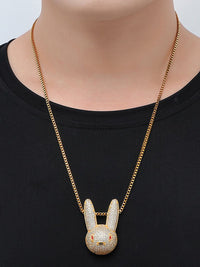 Bling Bunny Necklace