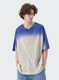 Blue Grey Gradient T-Shirt