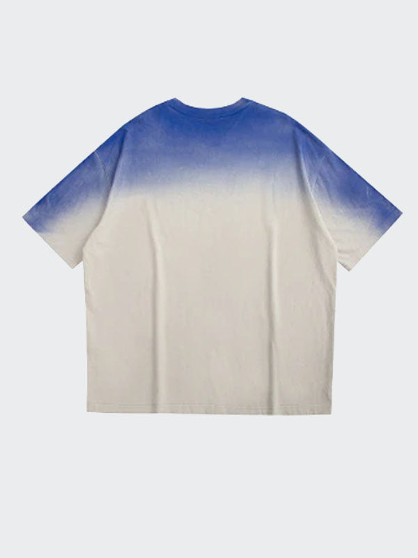 Blue Grey Gradient T-Shirt