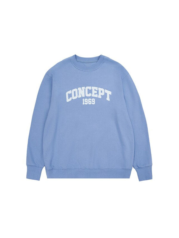 Blue Light-Changing Embroidery Concept 1969 Sweater