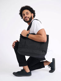 Boundary Supply Rennen Tote Bag in Black Color 7