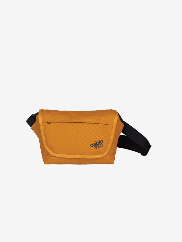 Cabinzero Flapjack Shoulder Bag 4L in Orange Chill Color