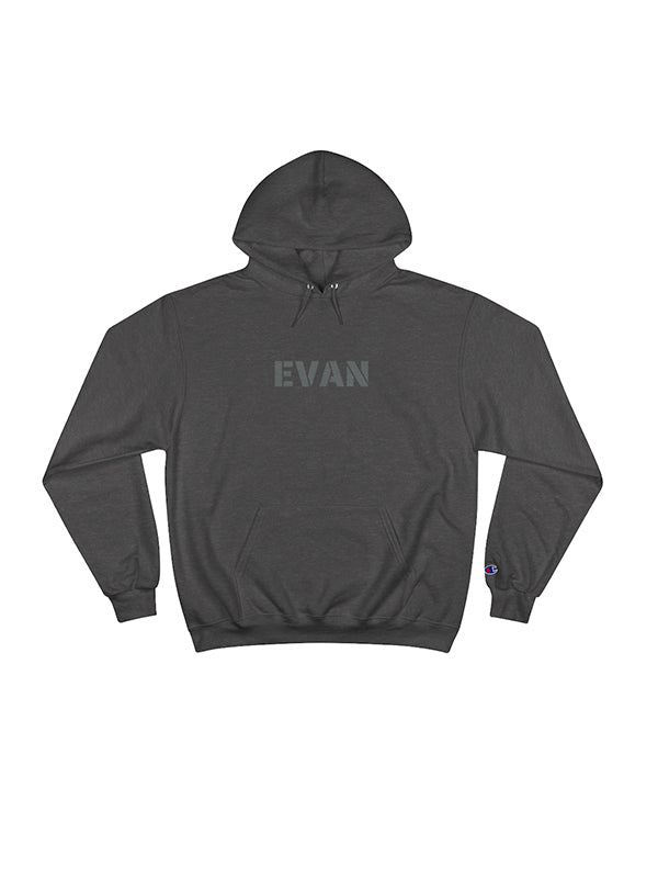 Champion Hoodie in Charcoal Heather Color