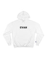 Champion Hoodie in White Color (Customise Your Name)