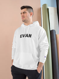 Champion Hoodie in White Color (Customise Your Name) 2
