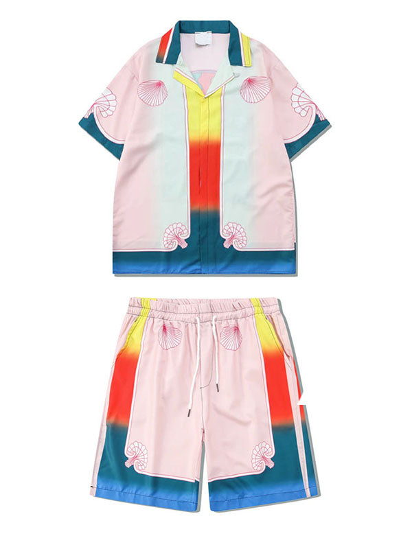 Colorful Day Shirt & Shorts Set