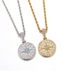 Compass Rope Chain Necklace 7