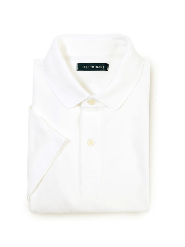Determinant Must-Have Polo in White Color 5