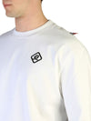 Diesel CC-S-BAY-COLA Recycled Fabric White Sweatshirt 8