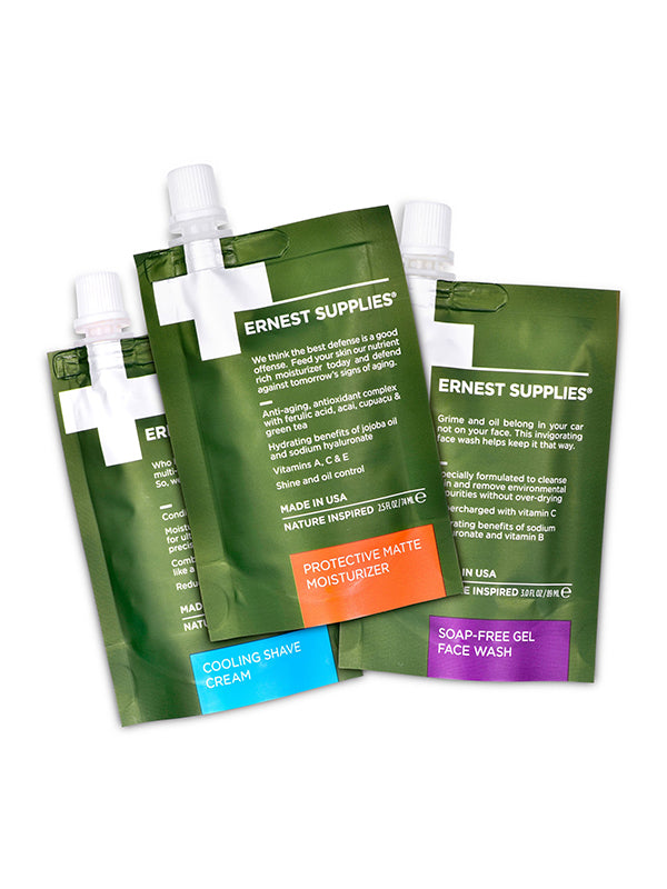 Ernest Supplies Skincare Essentials Trio Kit