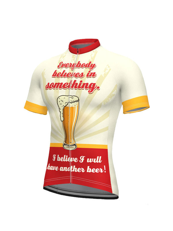 Everyone Believes In Something Short Sleeve Cycling Jersey
