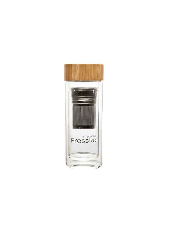 Made by Fressko Rise Insulated Glass Bottle & Tea/Fruit Infuser 2