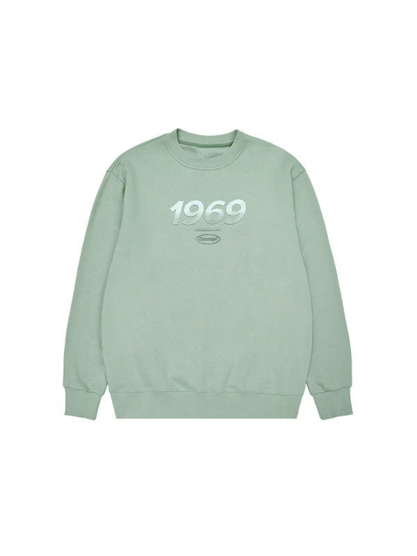 Green Gradient Embroidered 1969 Concept Sweater