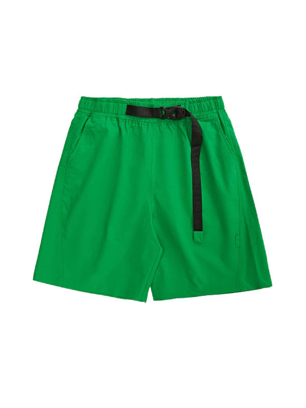 Green Shorts with Belt