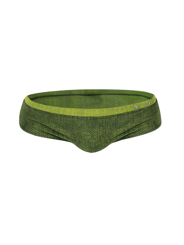 Green Swimming Trunks 
