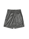 Grey Corduroy Shorts with Black Side Panel 6