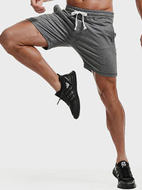 Grey Jogger Shorts 4