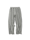 Grey Striped Pajamas Pants