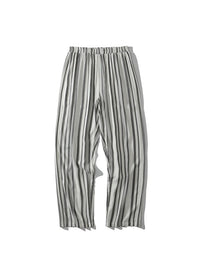 Grey Striped Pajamas Pants