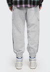 Grey Jogger Pants with Buttons 5