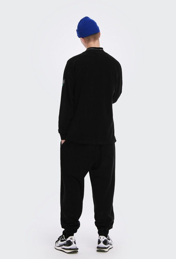 Semi Turtleneck Sweatshirt Black 4