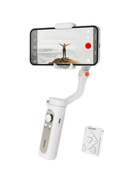 Hohem iSteady X2 3-Axis Palm Smartphone Gimbal with Remote in White Color 2
