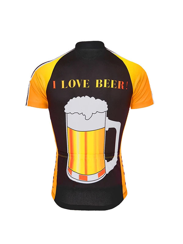 I Love Beer Short Sleeve Cycling Jersey 2