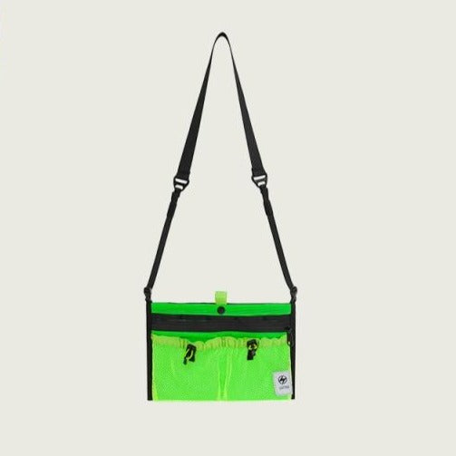 "Concept Thinking" Crossbody Bag in Green Color 3