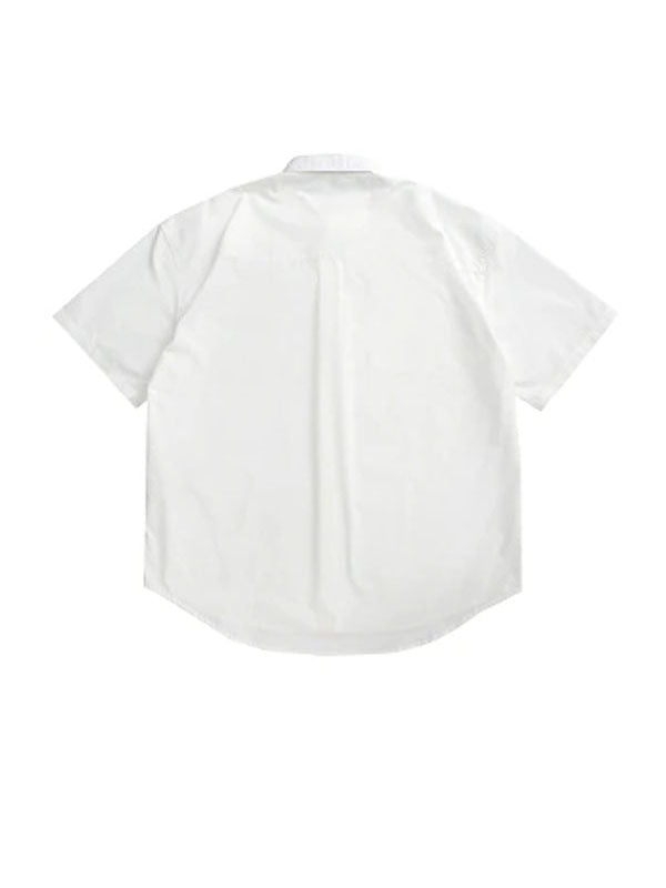 "K" White Short Sleeve Shirt 2