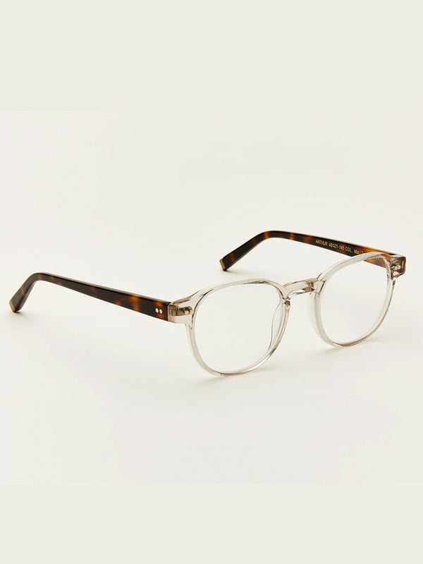 Moscot Arthur Optical Glasses in Mist/Tortoise Color