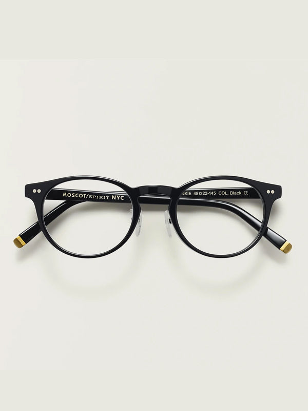 Moscot Frankie (Alternative Fit Classics) Optical Glasses in Black Color