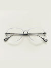 Moscot Korva-TT Optical Glasses in Light Grey/Silver Color