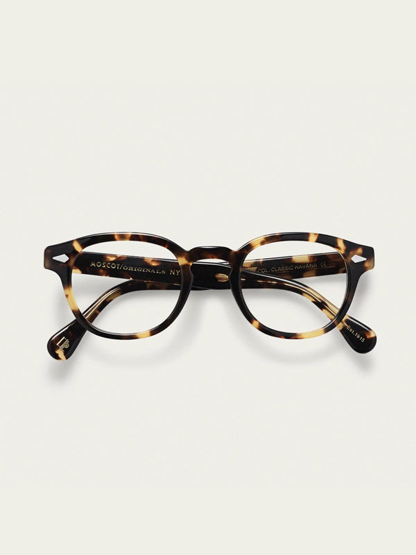 Moscot Lemtosh Optical Glasses in Classic Havana Color – THIS IS