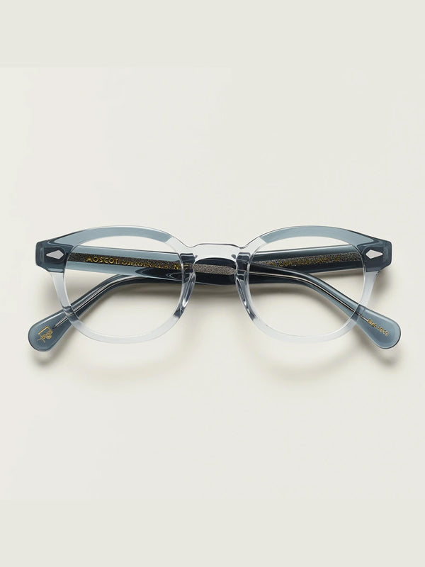 Moscot Lentosh Optical Glasses in Light Blue Grey Color