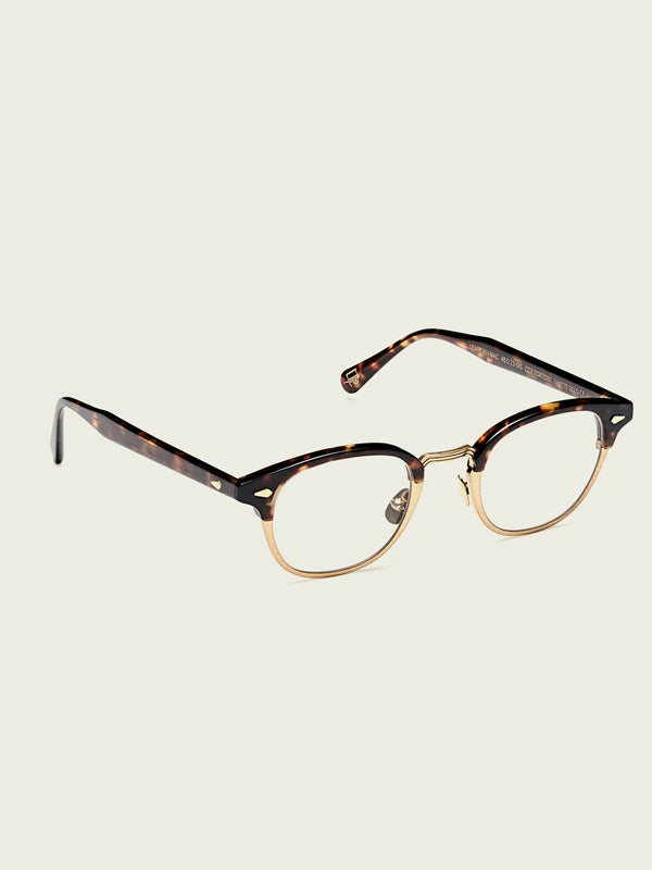 Moscot Lentosh-MAC Optical Glasses in Tortoise/Matte Gold Color