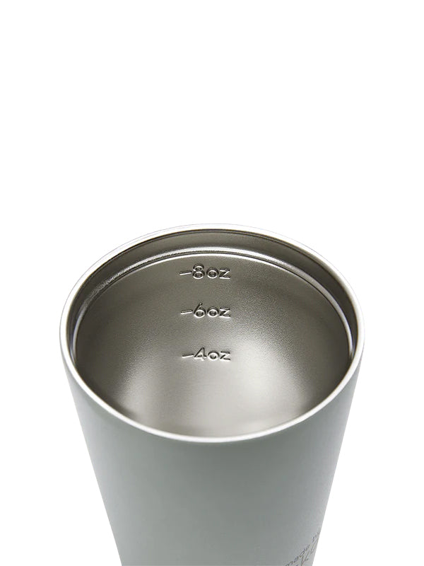 Made by Fressko Bino Sustainable Reusable Coffee Cup in Sage Color (8 Oz) 3