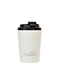 Made by Fressko Bino Sustainable Reusable Coffee Cup in Snow Color (8 Oz)Made by Fressko Bino Sustainable Reusable Coffee Cup in Snow Color (8 Oz) 3