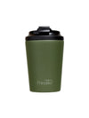 Made by Fressko Camino Sustainable Reusable Coffee Cup in Khaki Color (12 Oz)