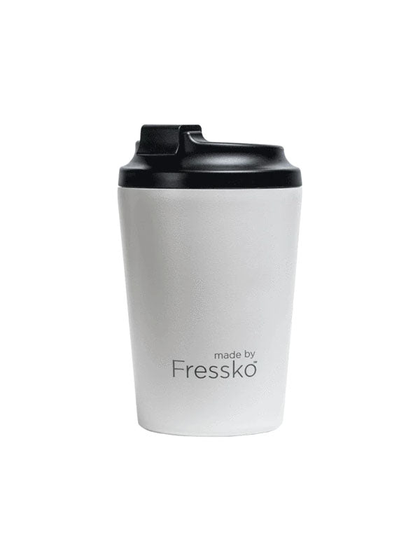 Made by Fressko Camino Sustainable Reusable Coffee Cup in Snow Color