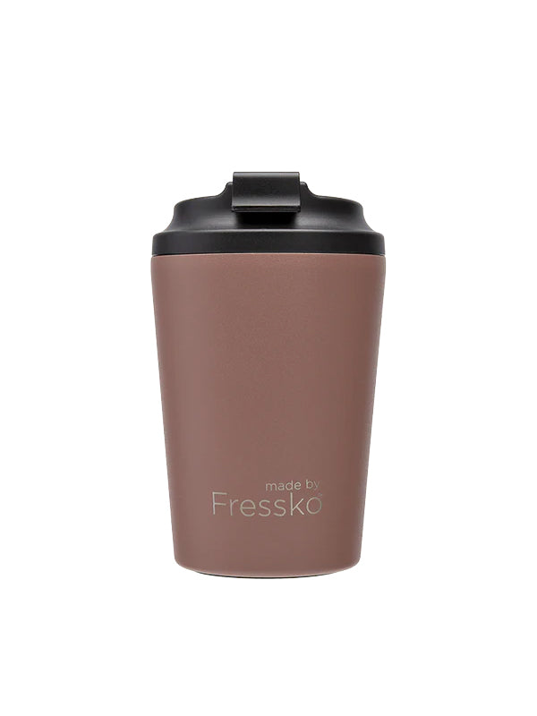 Made by Fressko Camino Sustainable Reusable Coffee Cup in Tuscan Color (12 Oz) 2