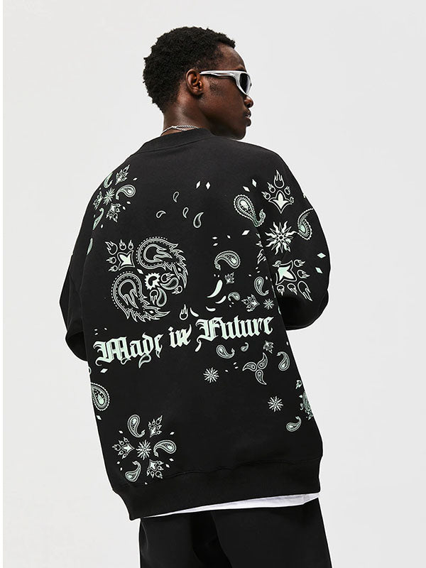 Made in Future Luminous Black Fleece Sweater 6